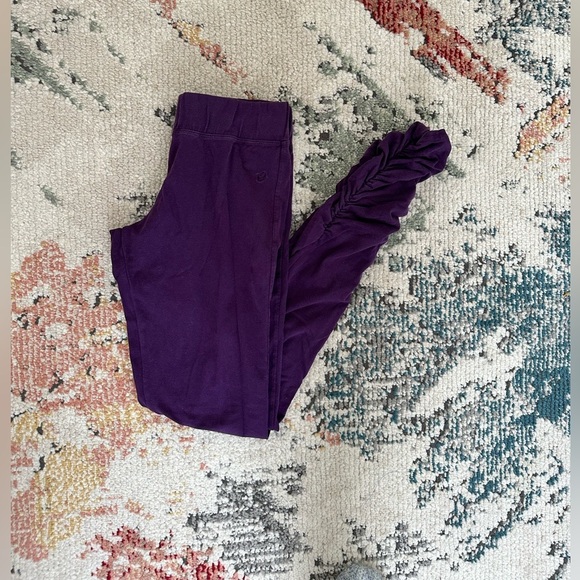 Aerie Dark Purple Women’s Scrunched Ankle Leggings Size Small - Picture 2 of 7